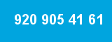 920 905 41 61 920 905 41 61